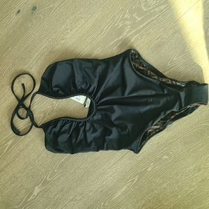 Fendi sexy black swimsuit